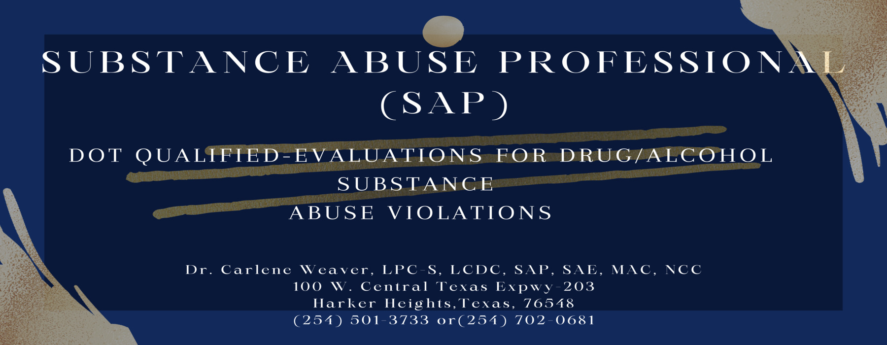 Weaver Counseling » Dr. Weaver Counseling